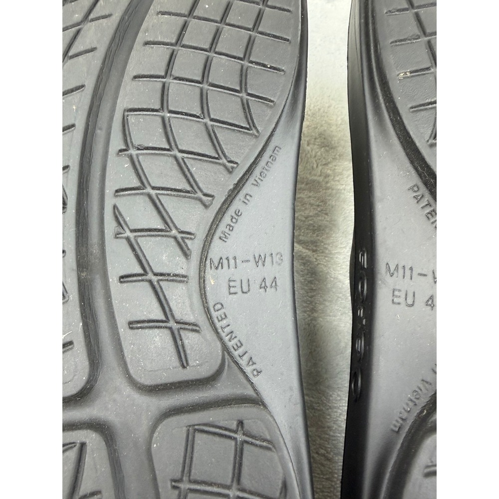 Oofos Mens Slide Sandals OOahh Recovery Black 11 Comfort Waterproof Footwear - Picture 7 of 7